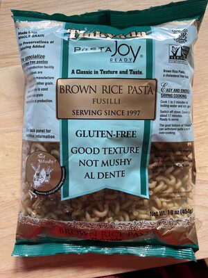 Brown Rice Pasta, Fusilli