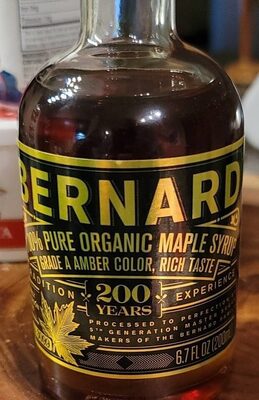 Organic 100% Pure Maple Syrup, Maple Syrup