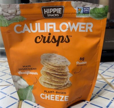 Cheeze Cauliflower Crisps, Cheeze