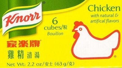 Chicken Flavor Bouillon Cubes, Chicken