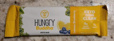 Lemon Blueberry Keto Bar, Lemon Blueberry