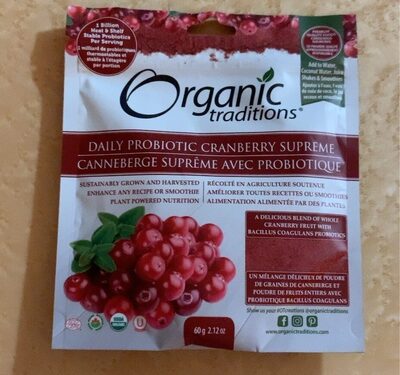 Daily Probiotic Cranberry Supreme Powder