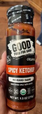 Spicy Organic Ketchup, Spicy