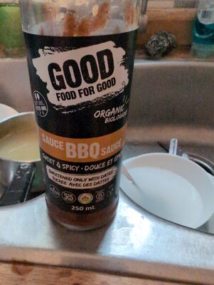Sweet & Spicy Organic BBQ Sauce, Sweet & Spicy