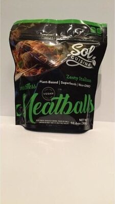 Zesty Italian Meatless Meatballs, Zesty Italian