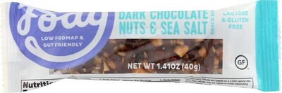 Dark Chocolate Nuts & Sea Salt Snack Bar