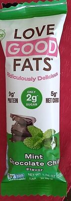 Mint Chocolate Chip Snack Bar, Mint Chocolate Chip