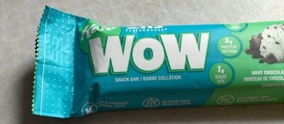 Mint Chocolate Chunk Snack Bar, Mint; Chocolate