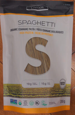 Organic Edamame Pasta, Spaghetti