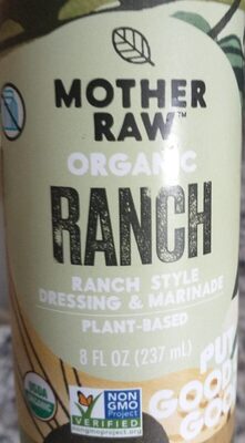 Ranch Organic Ranch Style Dressing & Marinade, Ranch