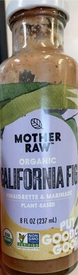 Maple Fig Organic Vinaigrette & Marinade, Maple Fig