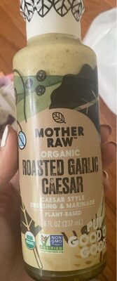 Organic Roasted Garlic Caesar Style Dressing & Marinade
