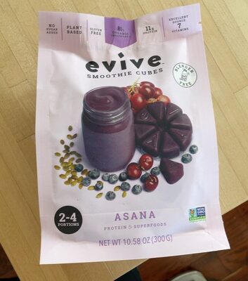 Asana  Smoothie Cubes