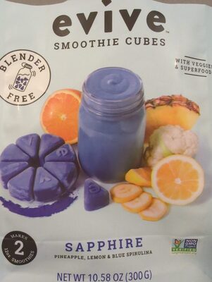 Sapphire  Smoothie Cubes