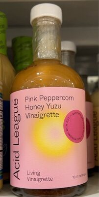 Pink Peppercorn Honey Yuzu Vinaigrette, Pink Peppercorn Honey Yuzu