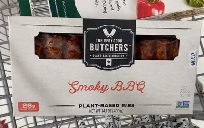 Smoky BBQ Plant-Based Ribs, BBQ