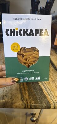 Organic Chickpeas And Lentils Pasta, Penne
