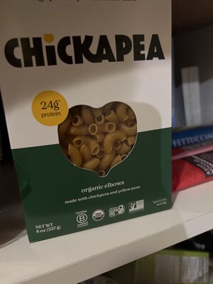 Organic Chickpeas And Lentils Pasta, Elbows