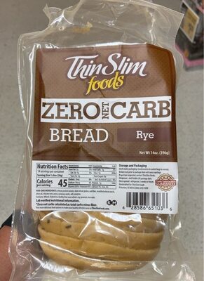 Rye Zero Net Carb Bread, Rye