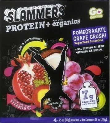 Crush Pomegranate & Grape Crushed Superfood Snack, Crush