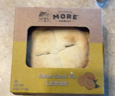 Lemon Baked Snack Pie, Lemon