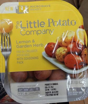 Lemon & Garden Herb Fresh Creamer Potatoes With Seasoning Pack, Lemon & Garden Herb