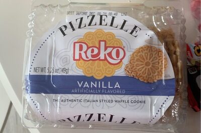 Vanilla Flavored The Authentic Italian Styled Waffle Cookie, Vanilla