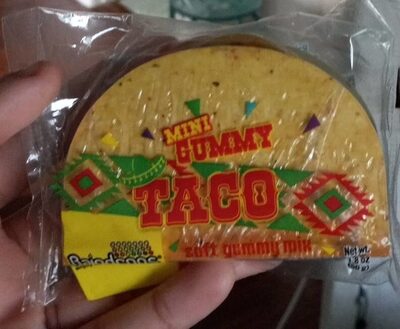 Mini Taco Soft Assorted Gummy Candy, Mini Taco