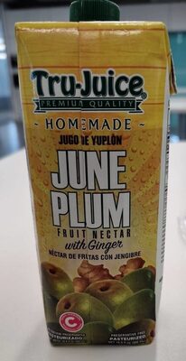 June Plum With Ginger Fruit Nectar, June Plum