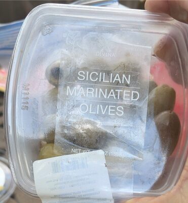 Sicilian Marinated Olives, Sicilian