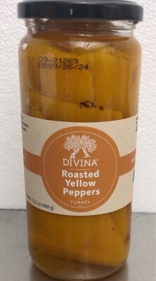 Roasted Yellow Peppers, Roasted