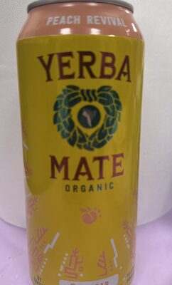 Peach Revival Organic Yerba Mate, Peach Revival