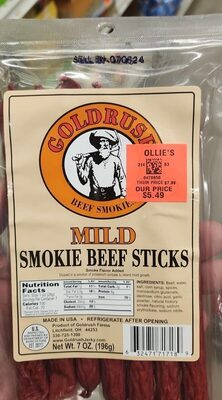 Smokie Beef Sticks, Mild