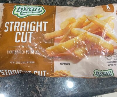 Straight Cut French Fried Potatoes