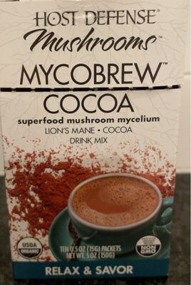 Mycobrew Cocoa Relax & Savor Drink Mix, Mycobrew Cocoa