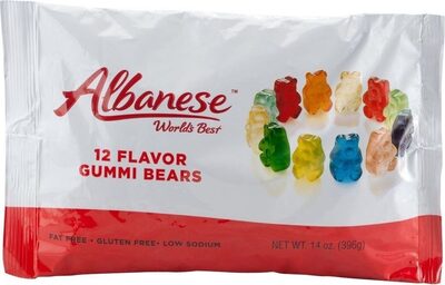 12 Flavor Gummi Bears