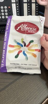 Albanese, Mini Gummi Worms