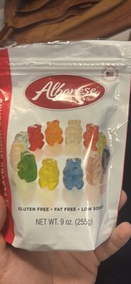 Gummi Bears, Cherry, Strawberry, Mango, Pineapple, Lemon, Orange, Green Apple, Watermelon, Pink Grapefruit, Lime, Blue Raspberry, Grape