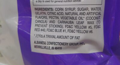 Cherry, Strawberry, Mango, Pineapple, Lemon, Orange, Green Apple, Watermelon, Pink Grapefruit, Lime, Blue Raspberry, Grape Mini Gummies, Cherry, Strawberry, Mango, Pineapple, Lemon, Orange, Green Apple, Watermelon, Pink Grapefruit, Lime, Blue Raspberry, G