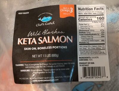 Wild Alaskan Keta Salmon