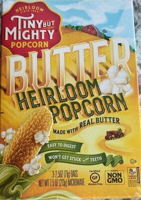 Butter Heirloom Popcorn, Butter
