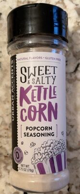 Popcorn Seasoning, Sweet & Salty Kettle Corn