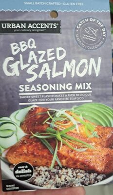 BBQ Glazed Salmon Seasoning Mix, BBQ Glazed Salmon