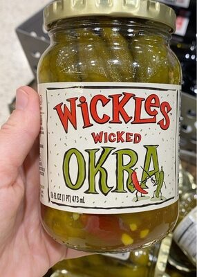 Dirty Okra Dill Pickles, Dirty Okra