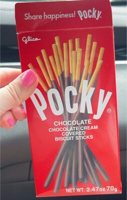 Chocolate Cream Covered Biscuit Sticks, Chocolate