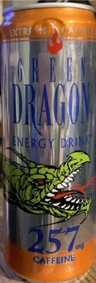 Caffeine 257 Mg Energy Drink