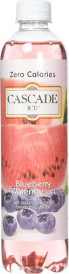 Blueberry Watermelon Natural Blueberry Watermelon Flavored Sparkling Water, Blueberry Watermelon