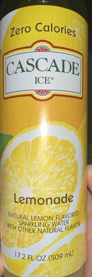 Lemonade Flavored Sparkling Water, Lemonade
