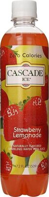 Strawberry Lemonade Flavored Sparkling Water, Strawberry Lemonade