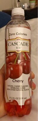 Cherry Flavored Sparkling Water, Cherry